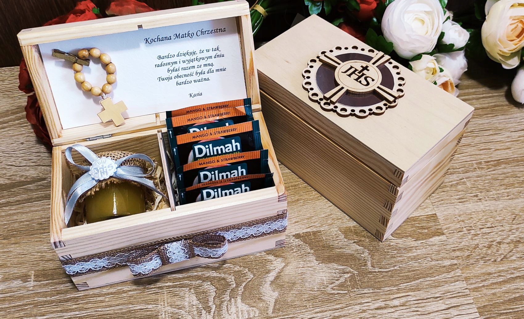 Komunia podziękowania dla babci dziadka dziadków Rodzaj inny