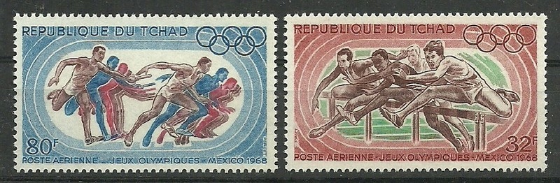 Czad 1968 Mi 211-212 Czyste **
