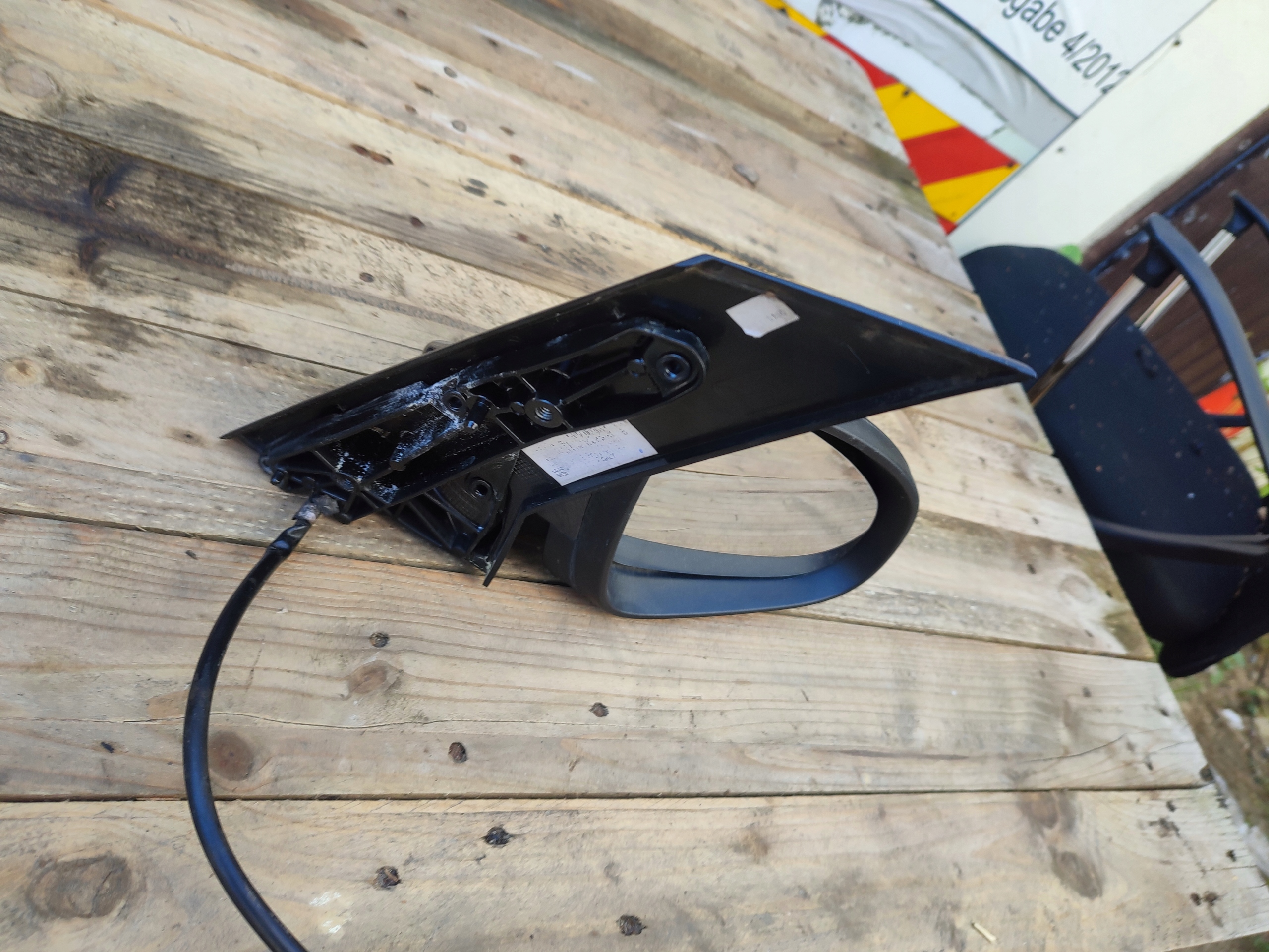mirror right OPEL ASTRA J 5 PIN Z177 EUROPA