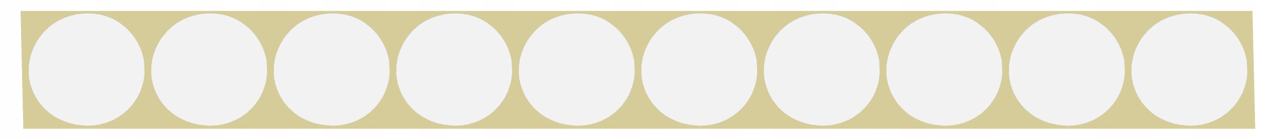 Puste etykiety na pojemniki słoiki przyprawy x 10 Marka Diamond