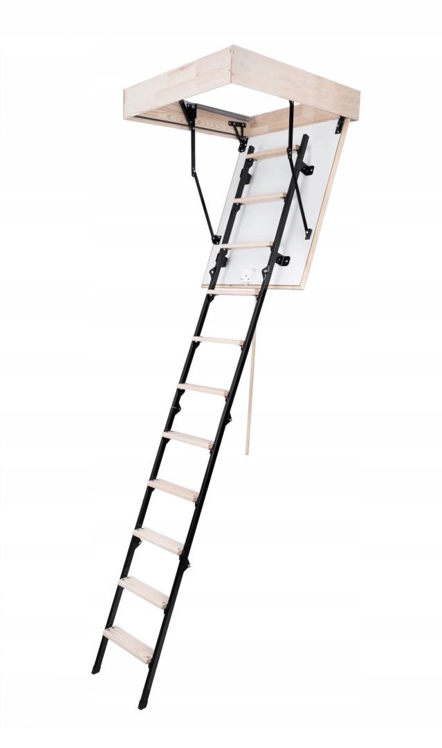 Výstup do podkrovia schody oman 80x70 rebrík kovová klapka kupola schody