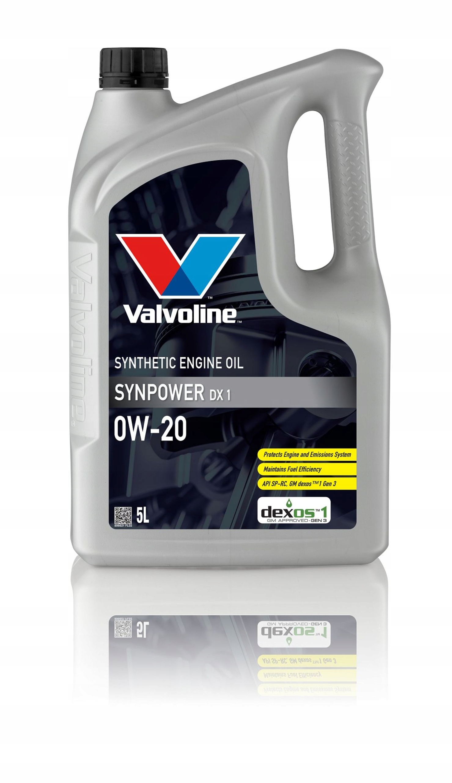Motoröl 0W20 DX1 5 Liter Valvoline Synpower Alternative: 5580541