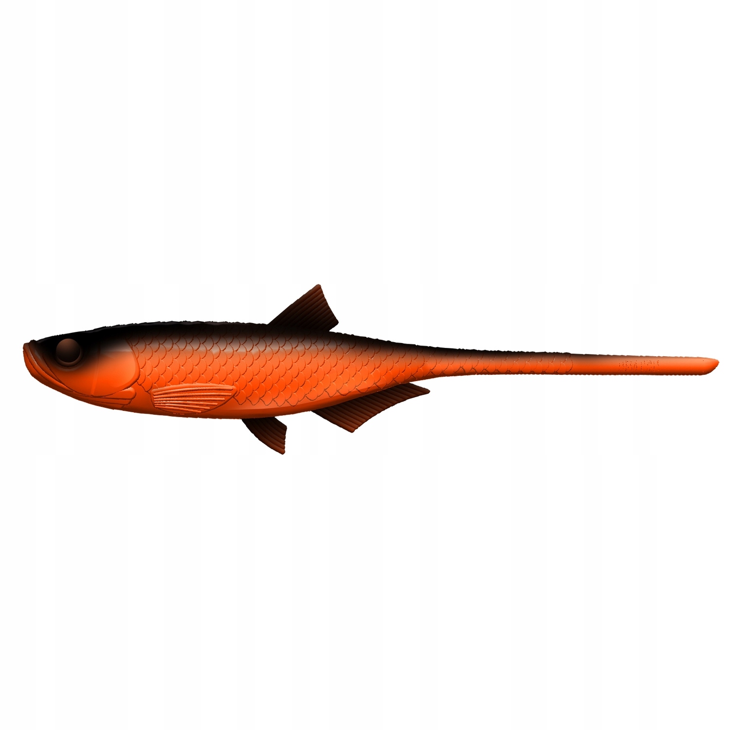 Libra Lures Bleak Slug Tail 8,2'' 21cm 30g No Scent 011 Hot Orange