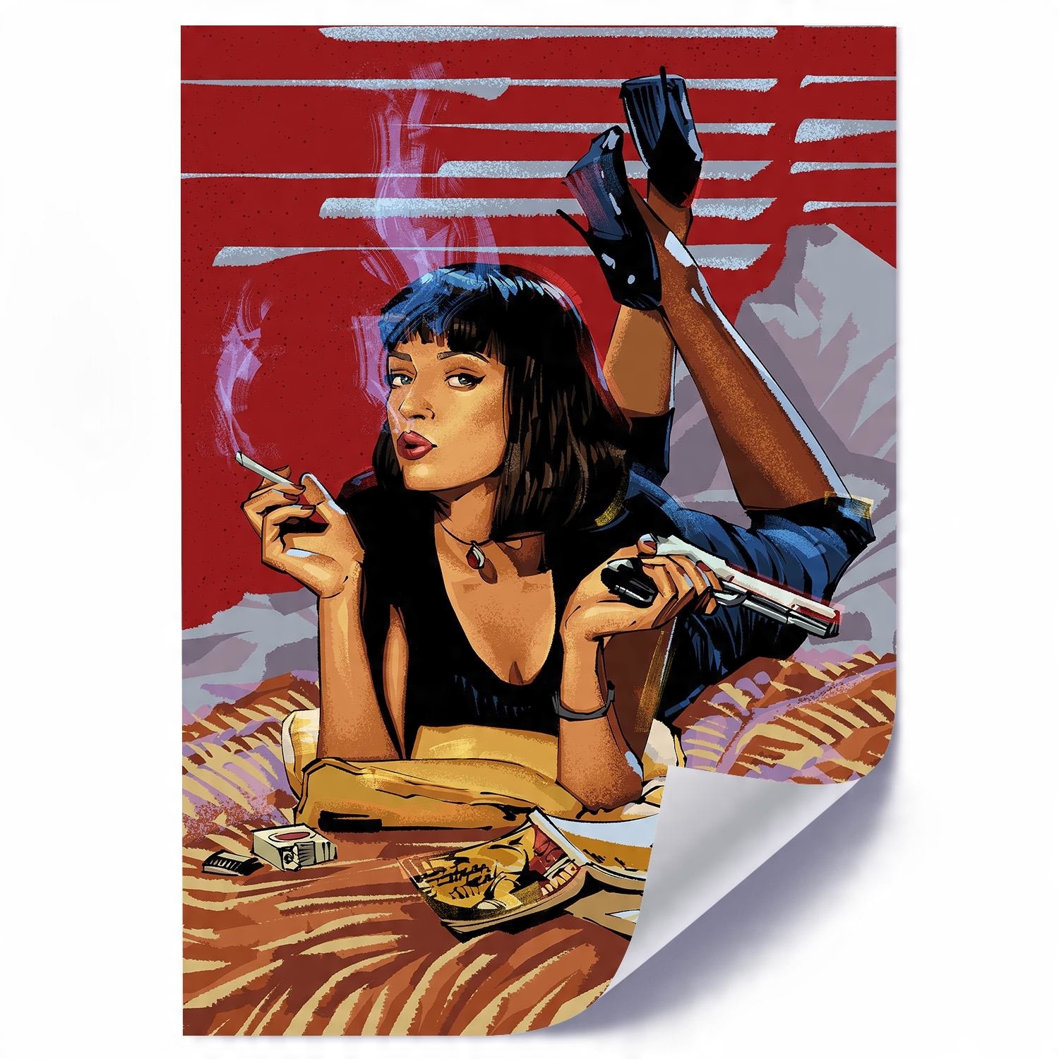 

Plakat Nowoczesny Do Biura Piękna Dama 70x100