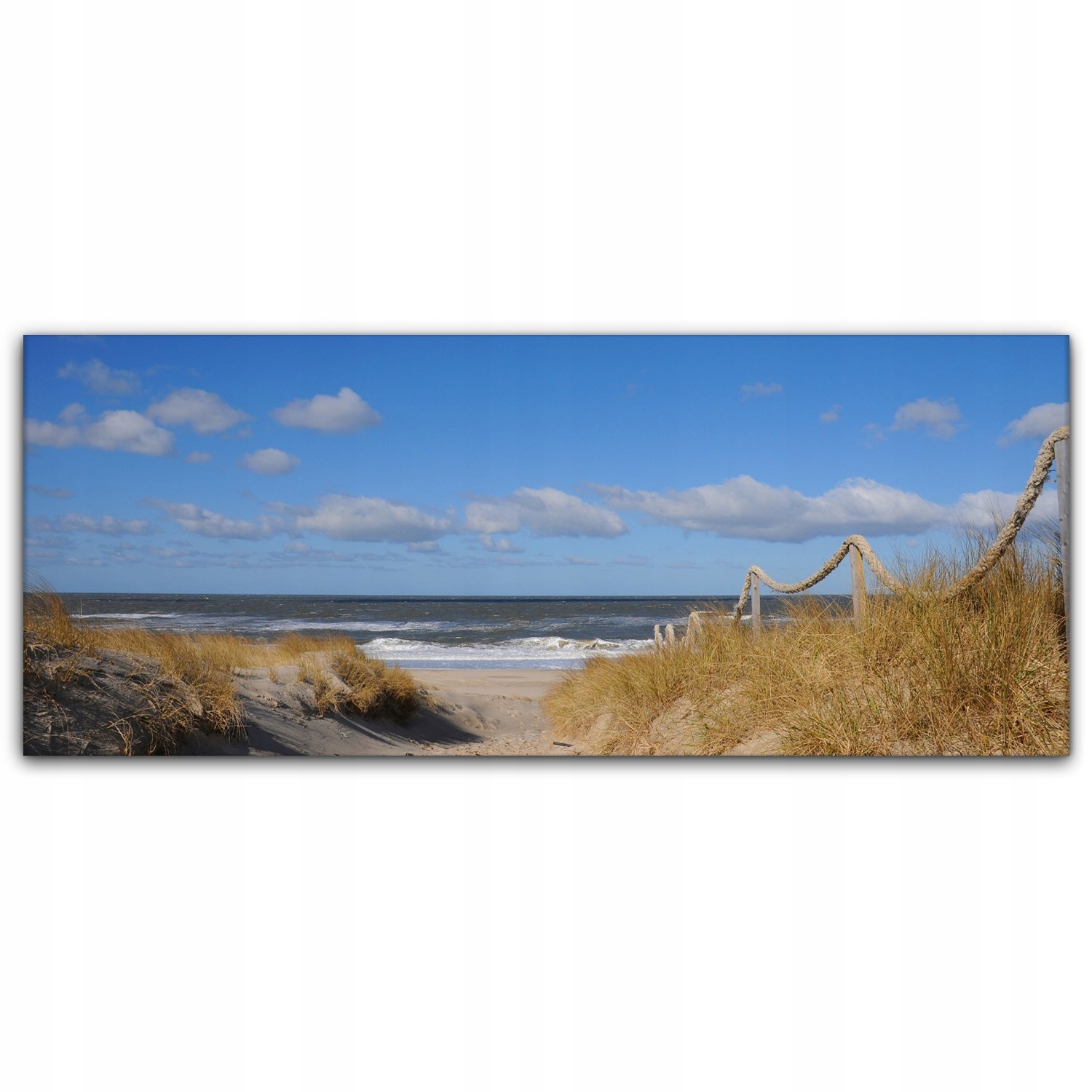 

Obraz płótno canvas 125x50 Plaża Morze Bałtyckie