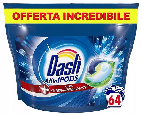 Levně Kapsle na praní Dash 3in1 universal 54 kusů