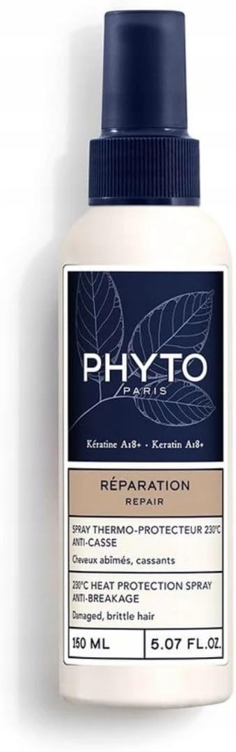 Phyto Sprej Na Tepelnou Ochranu Vlasů 150 ML Až Do 230 Stupňů