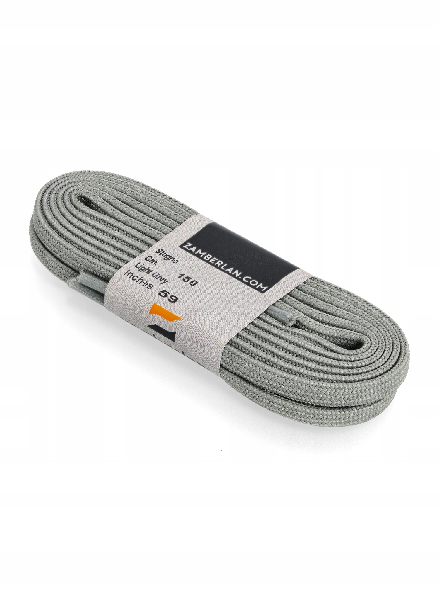 Sznurowadła Zamberlan Flat Lace - light grey 175 cm