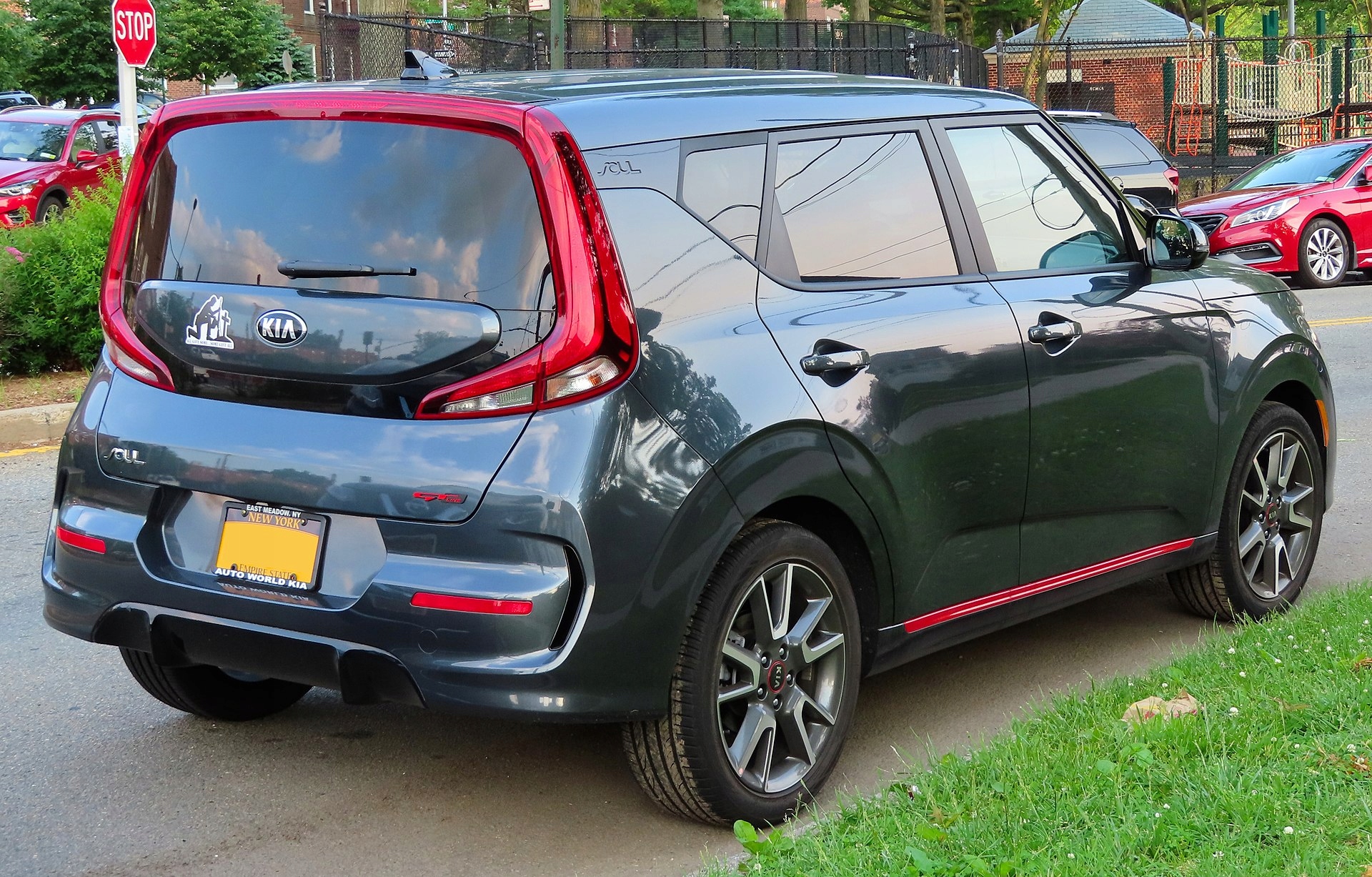 kia SOUL 3 III 18- фонарь левый 92401-K0