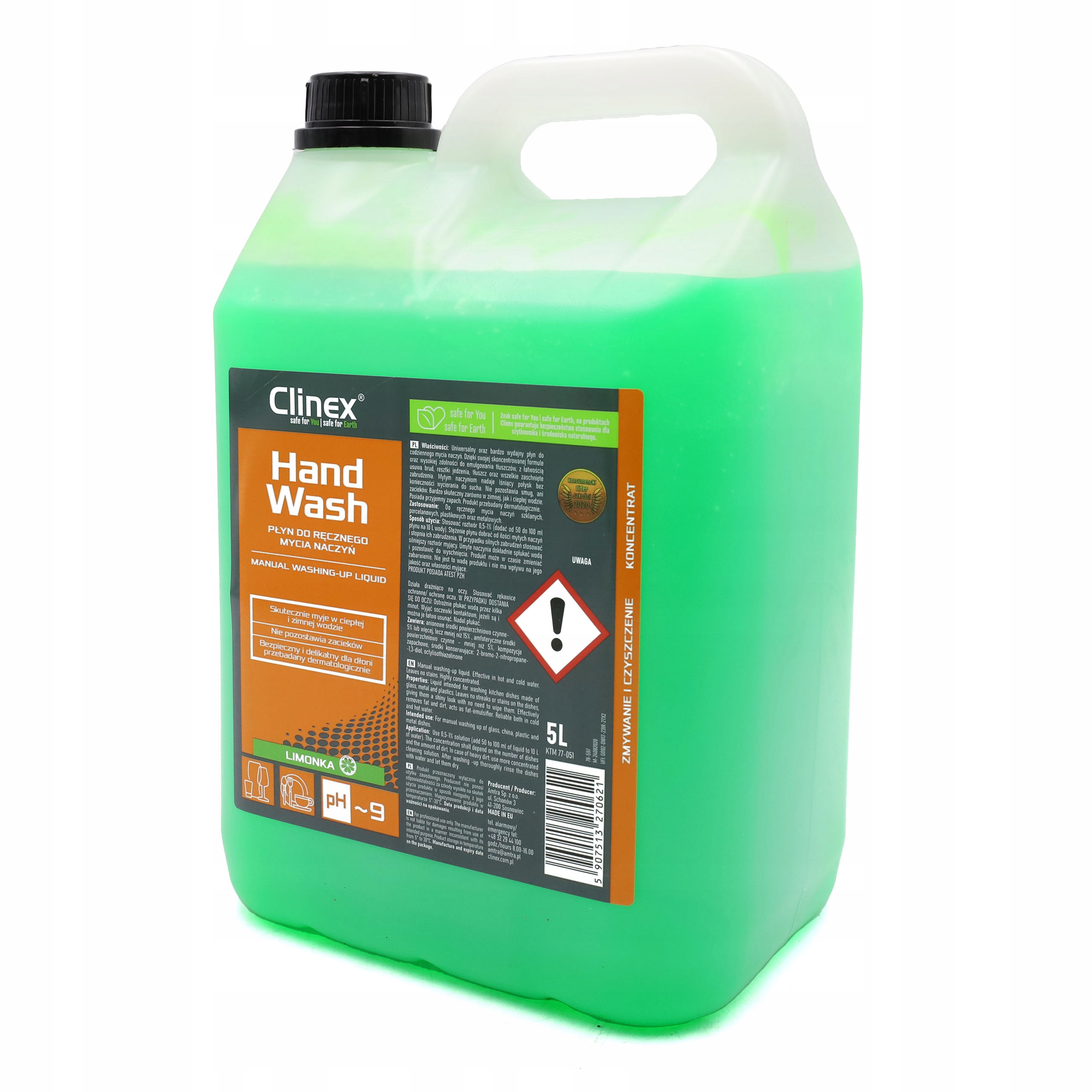 

Mycie Naczyń Clinex Hand Wash Koncentrat 5L