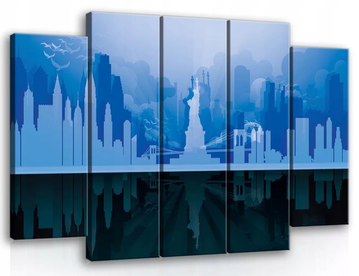 Obraz Na Plátne Canvas 150x100 New York Panorama