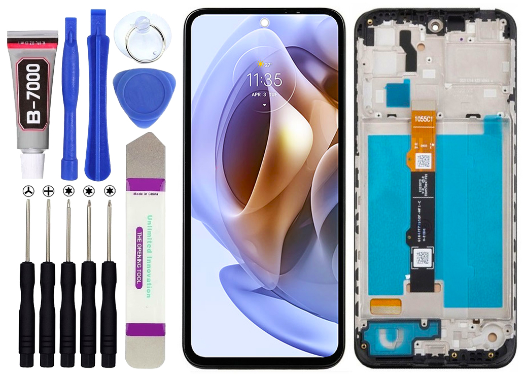 InCell displej pro Motorola Moto G31 5G LCD displej Rámeček