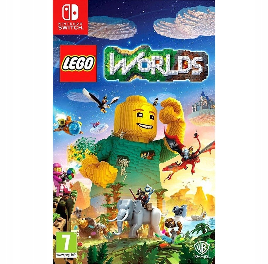 Lego Worlds Gra Switch jak Minecraft Dubbing Pl