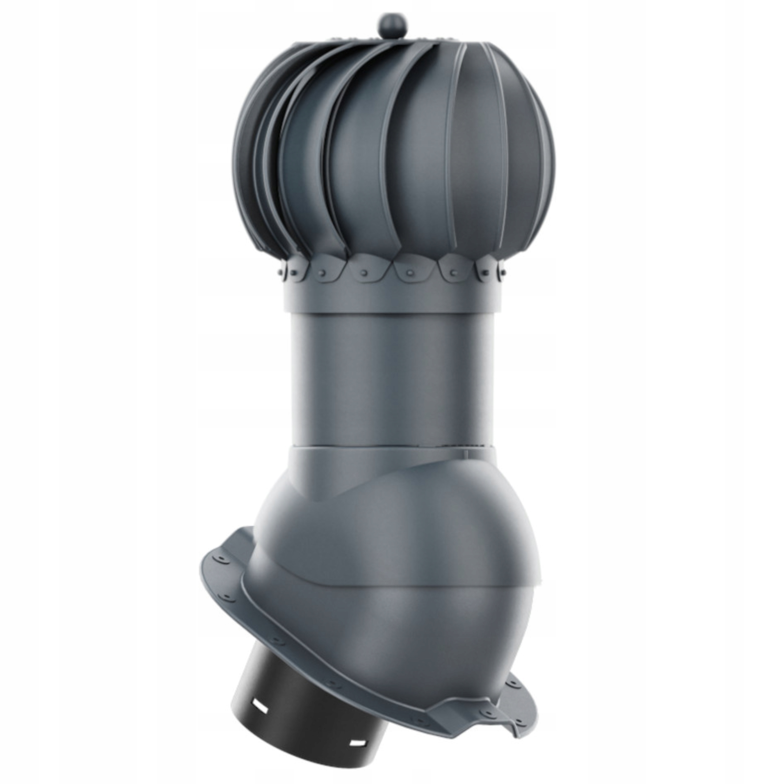 Větrací komín Otočný kulový fi150 pro Budmat Taira Antracit 7016