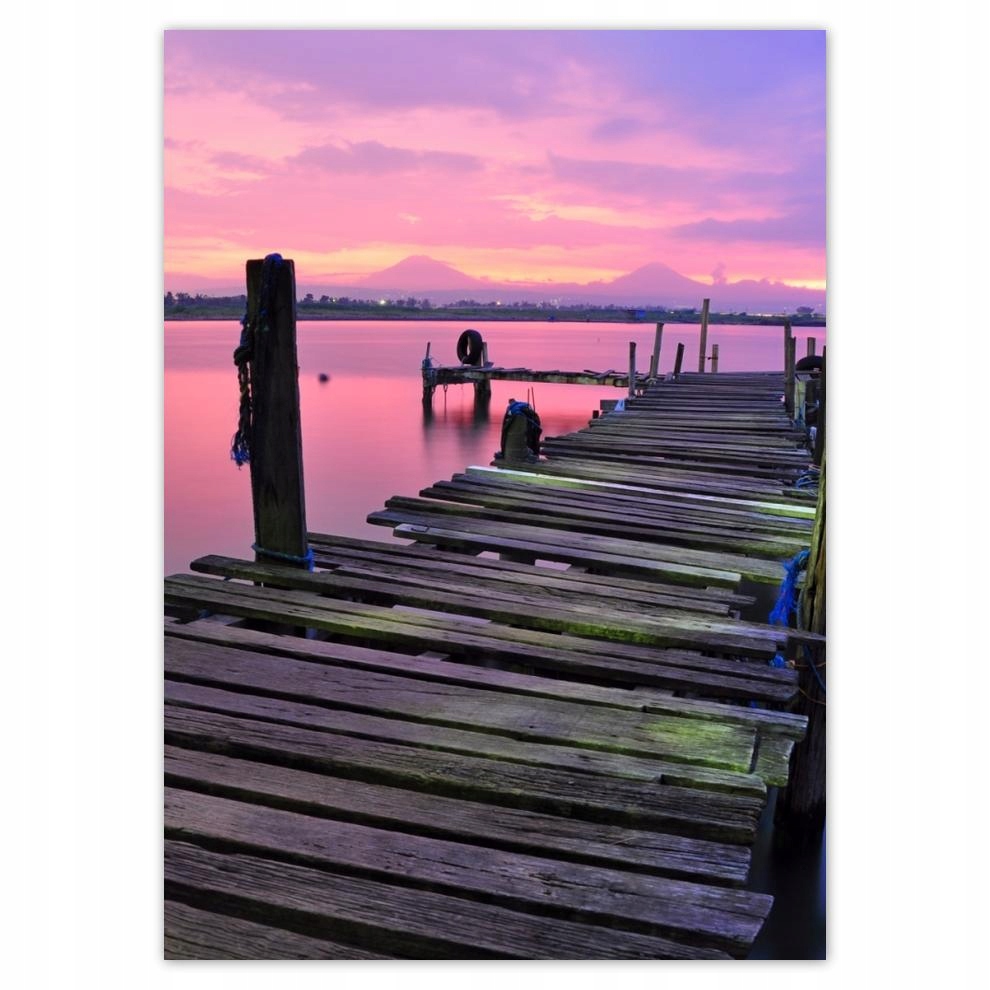 

Naklejki 50x70 Pomost z desek