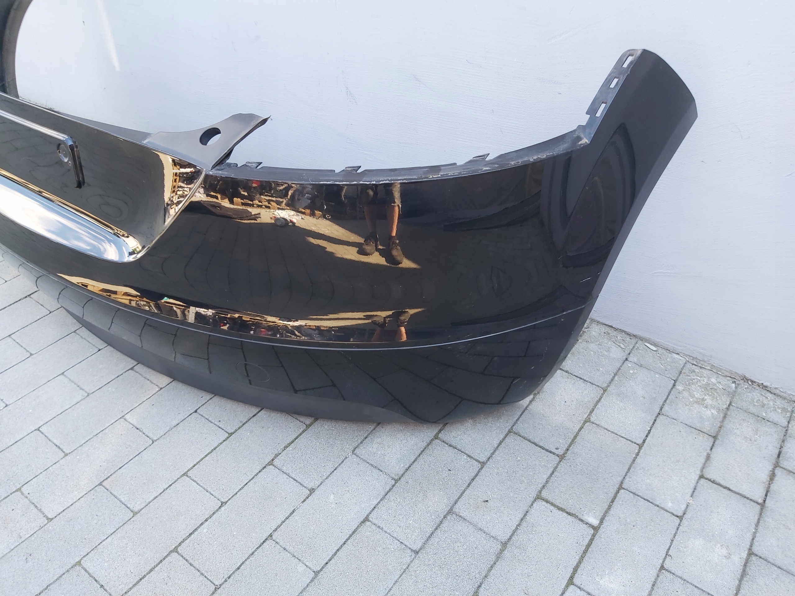 bumper rear part rear complete AUDI TT 8J LY9B