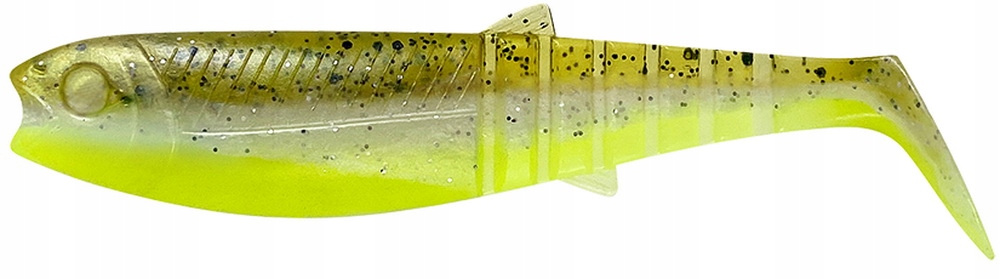 

Savage Gear Cannibal Shad 10cm Green Pearl Yellow