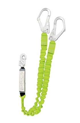 Linka Asekuracyjna Z Amortyzatorem 2 Taśmy Consorte Octopus Stretch