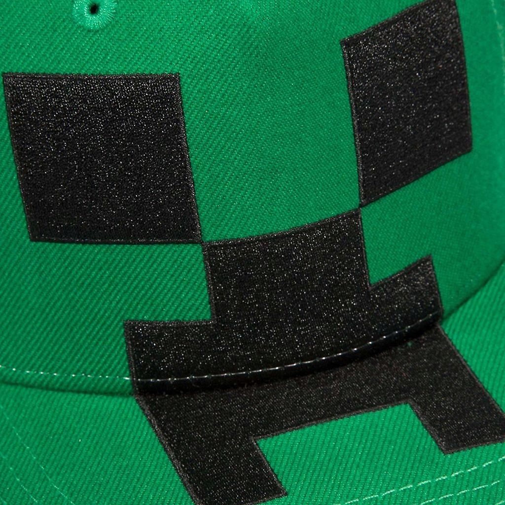 CZAPKA MŁODZIEŻOWA Z DASZKIEM MINECRAFT CREEPER JINX Kolor zielony