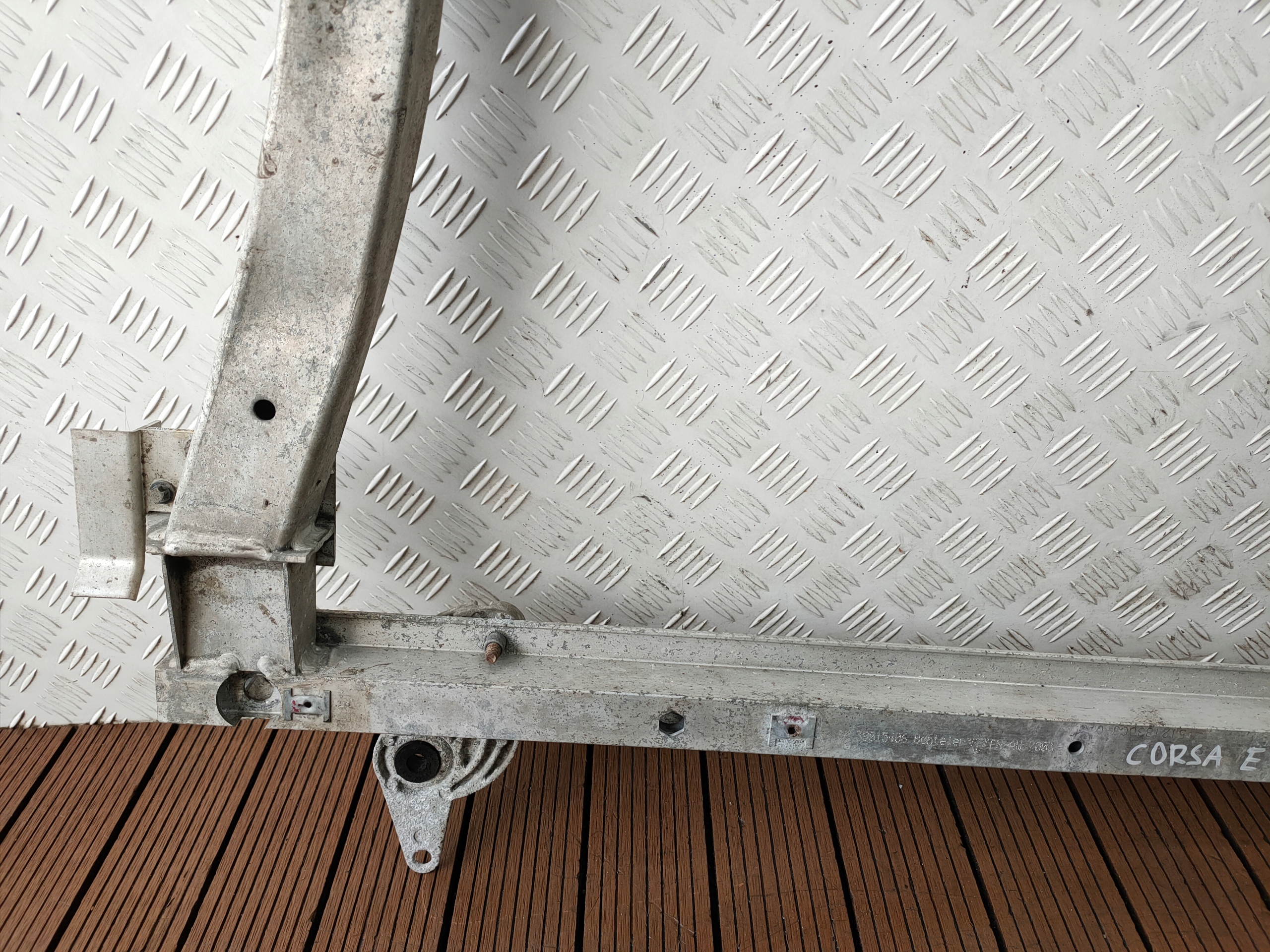 OPEL CORSA E 14-19 radiator stiffener KLY pillar