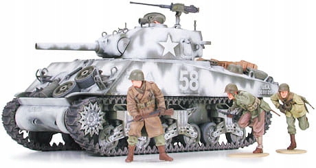 M4A3 Sherman 105mm houfnice americký střední tank 1:35 Tamiya 35251
