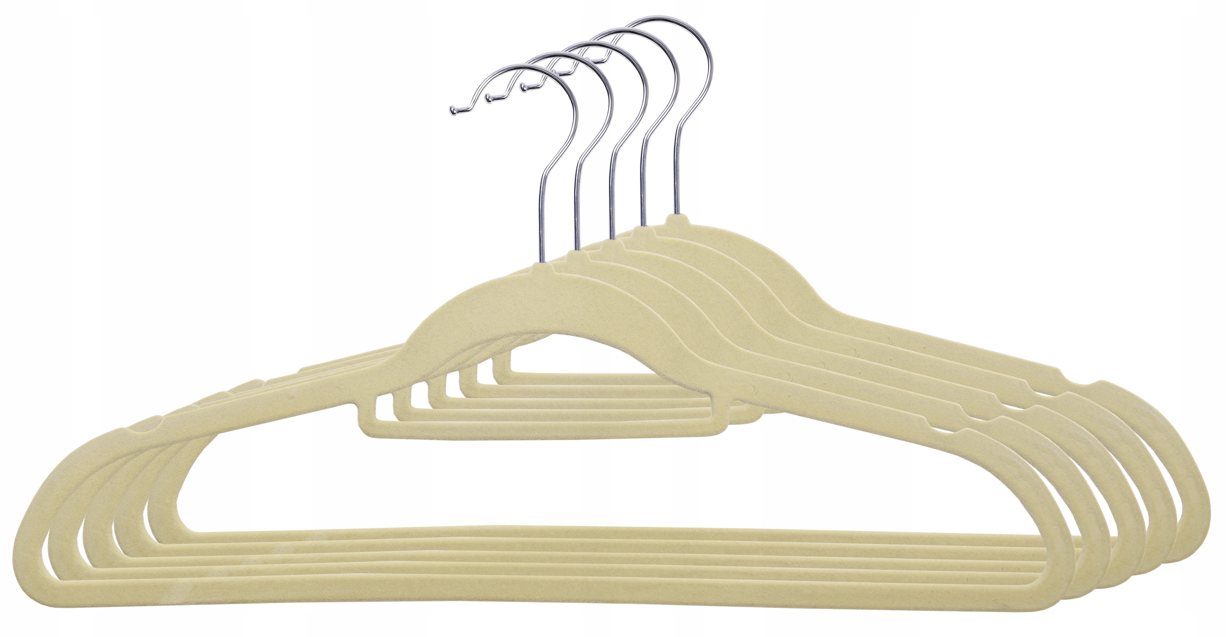 

Wieszaki Welurowe Ubraniowe Wieszak Welurowy x5szt