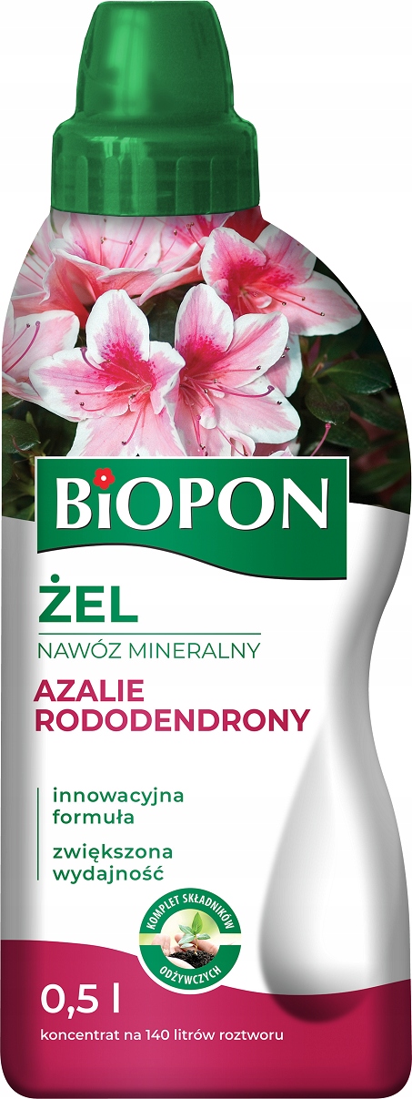 

Biopon Żel nawóz do Rododendronów i Azalii 0.5L