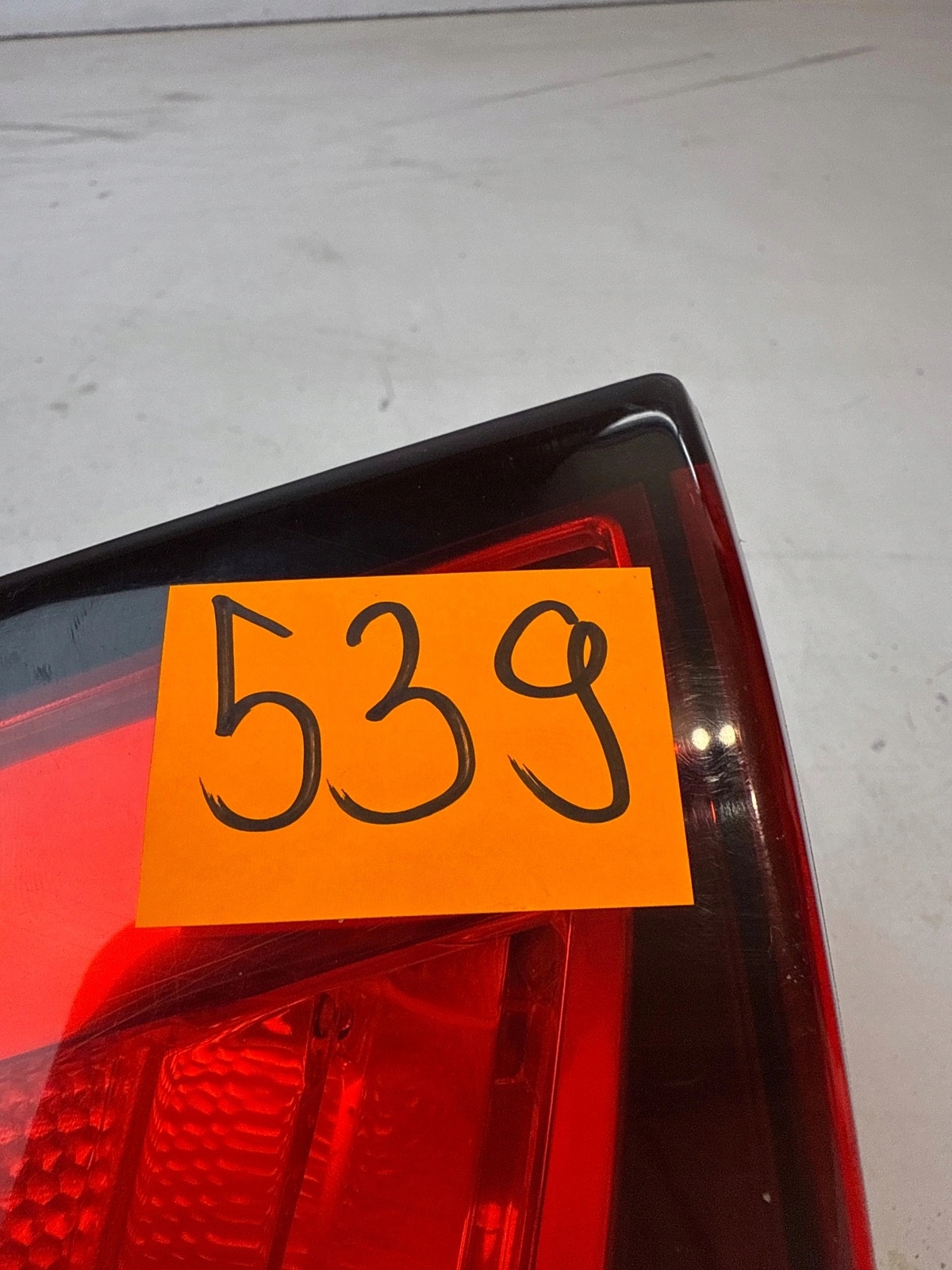 light rear part rear right to the bonnet Citroen C3 II