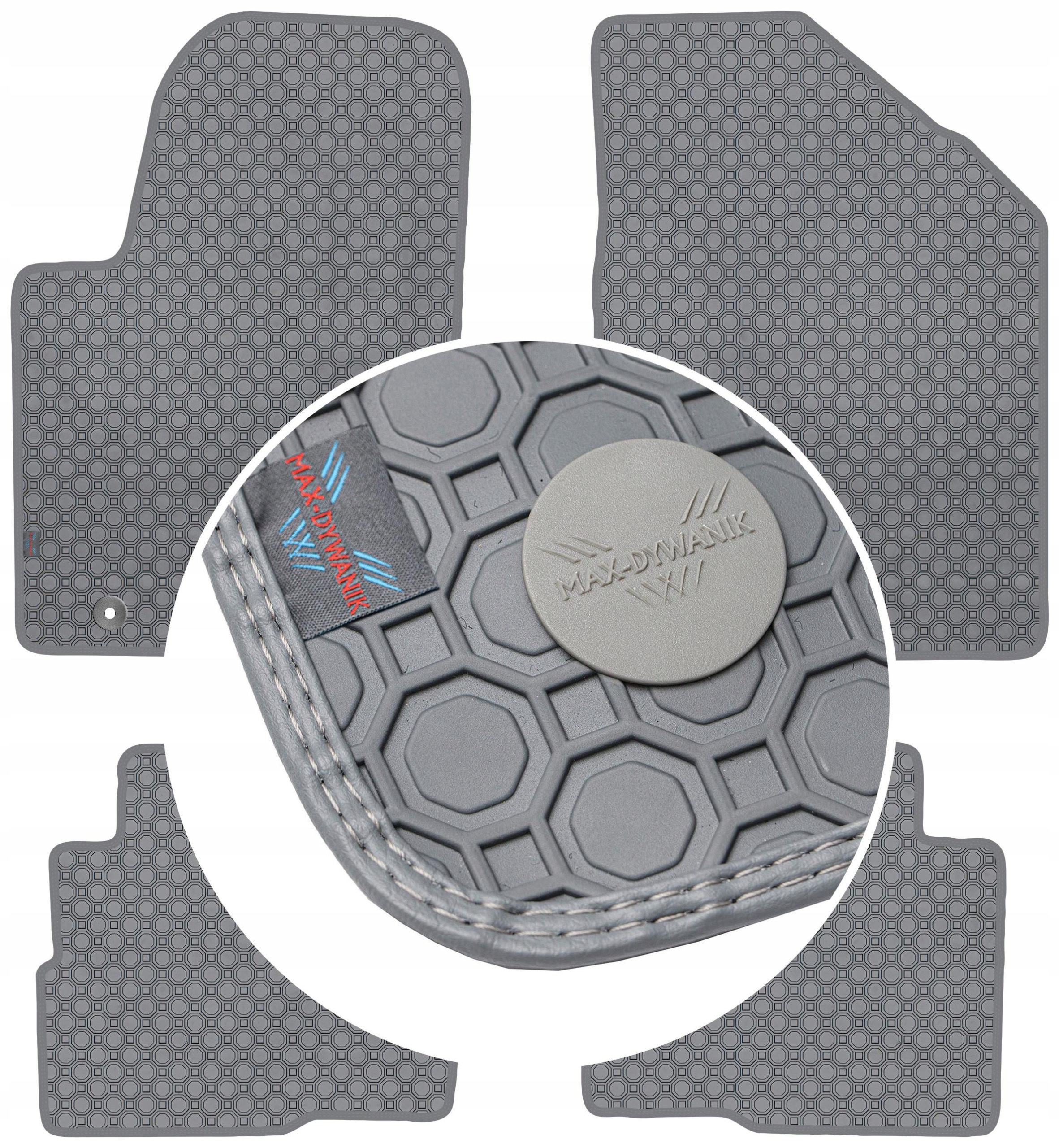 Kia Soul I Fl 2011-2013 Koberce Popelavé