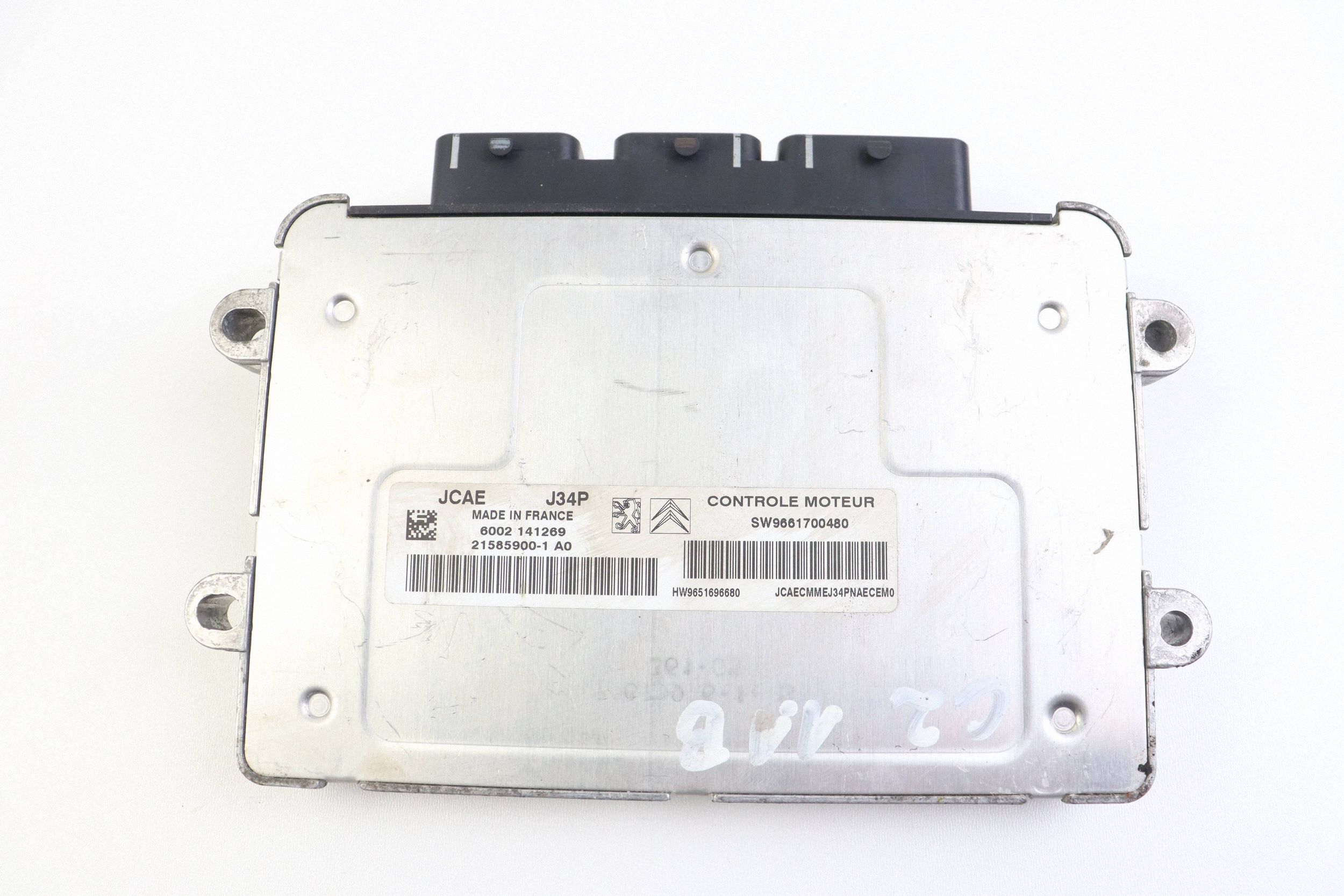 CITROEN C2 C3 module control unit of the engine 1.4 8V 9661700480 215859001