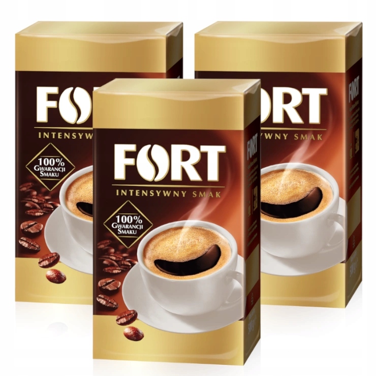 Kawa mielona Fort 3x500g