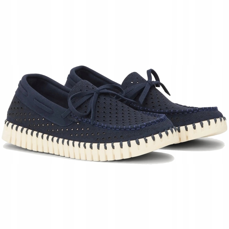 Dámské mokasíny Ilse Jacobsen TULIP3074 660111 Dark Indigo tmavě modré VEL.37
