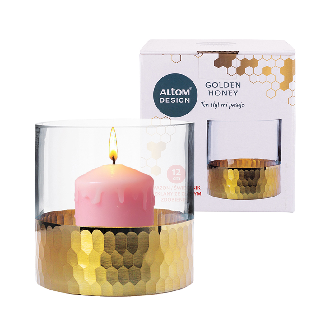 Wazon Altom Design szkło 12cm