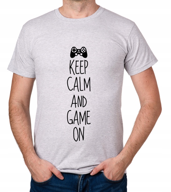 

koszulka Keep Calm And Game On prezent