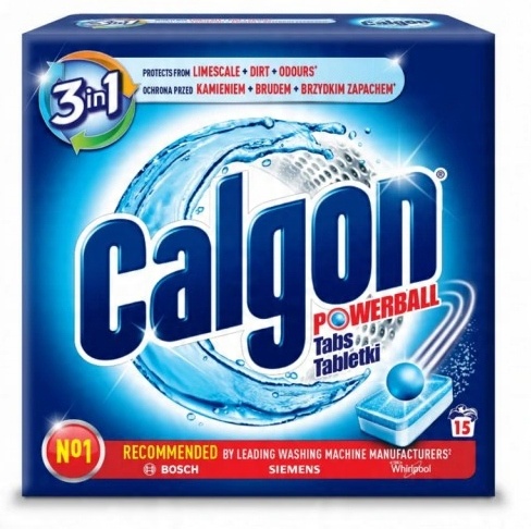 

Calgon 3w1 Odkamieniacz do pralki tabletki 15 szt