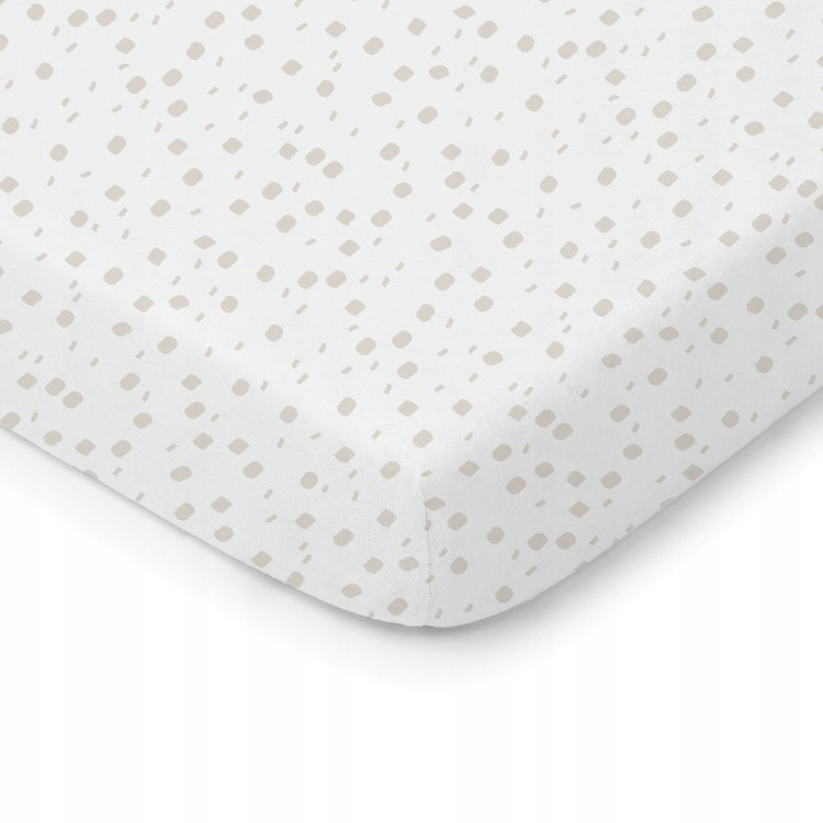 

Prześcieradło do łóżeczka 120x60 Playground Beige