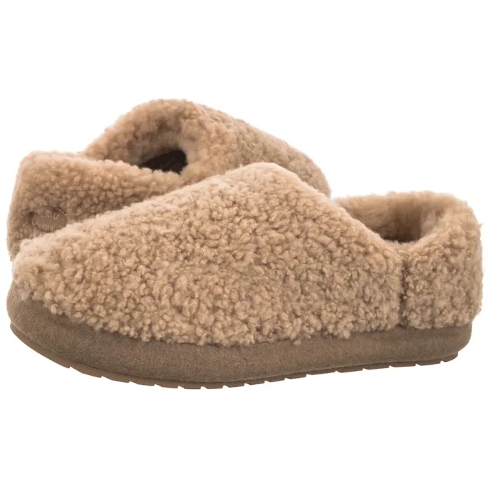 Teplé dámské Pantofle Emu Australia Aston Camel W13207 Béžová