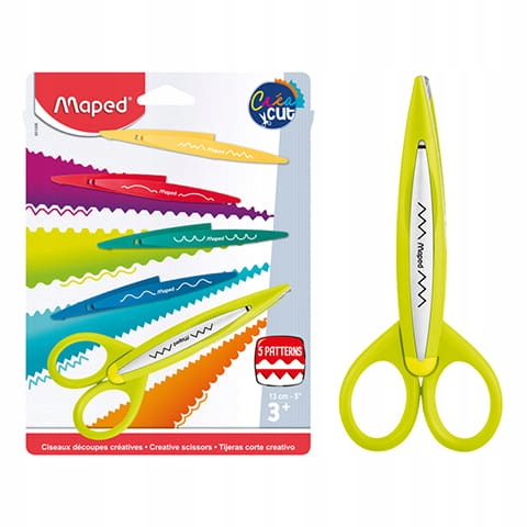 NOŻYCZKI KREATYWNE MAPED 5 ZESTAWÓW OSTRZY