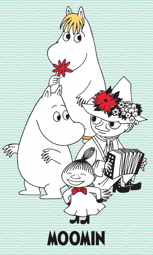 

Muminki moomin Ręcznik Do Rąk Do Przedszkola 30X50