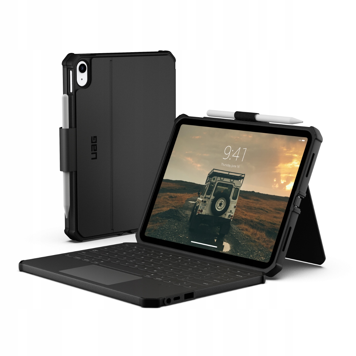 Uag Usb-c Klávesnice pro iPad 10.9" 10. generace 11" (A16) (černá/šedá)