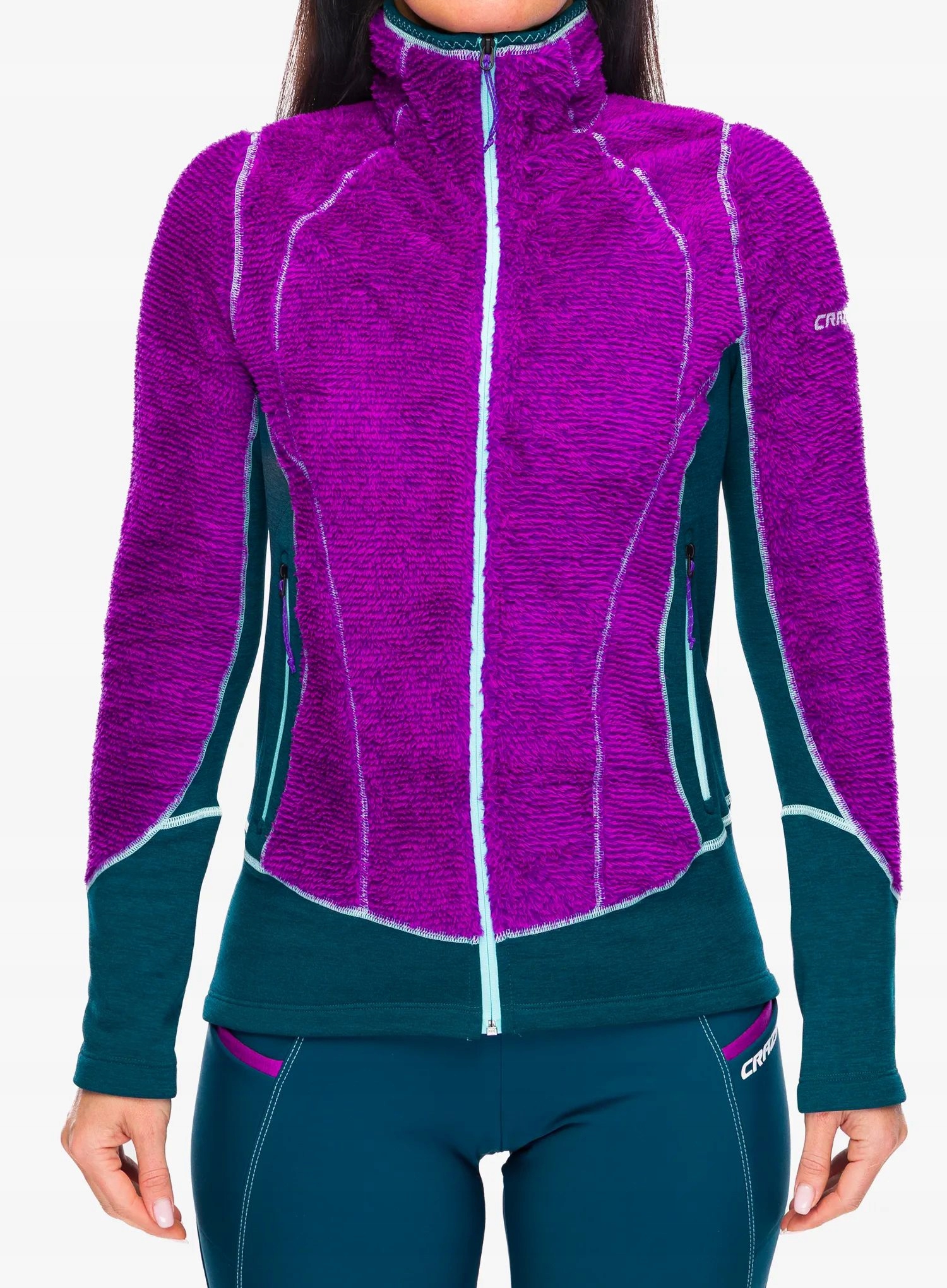 Bluza damska rozpinana Crazy Pull Exit Extrafleece early Xs