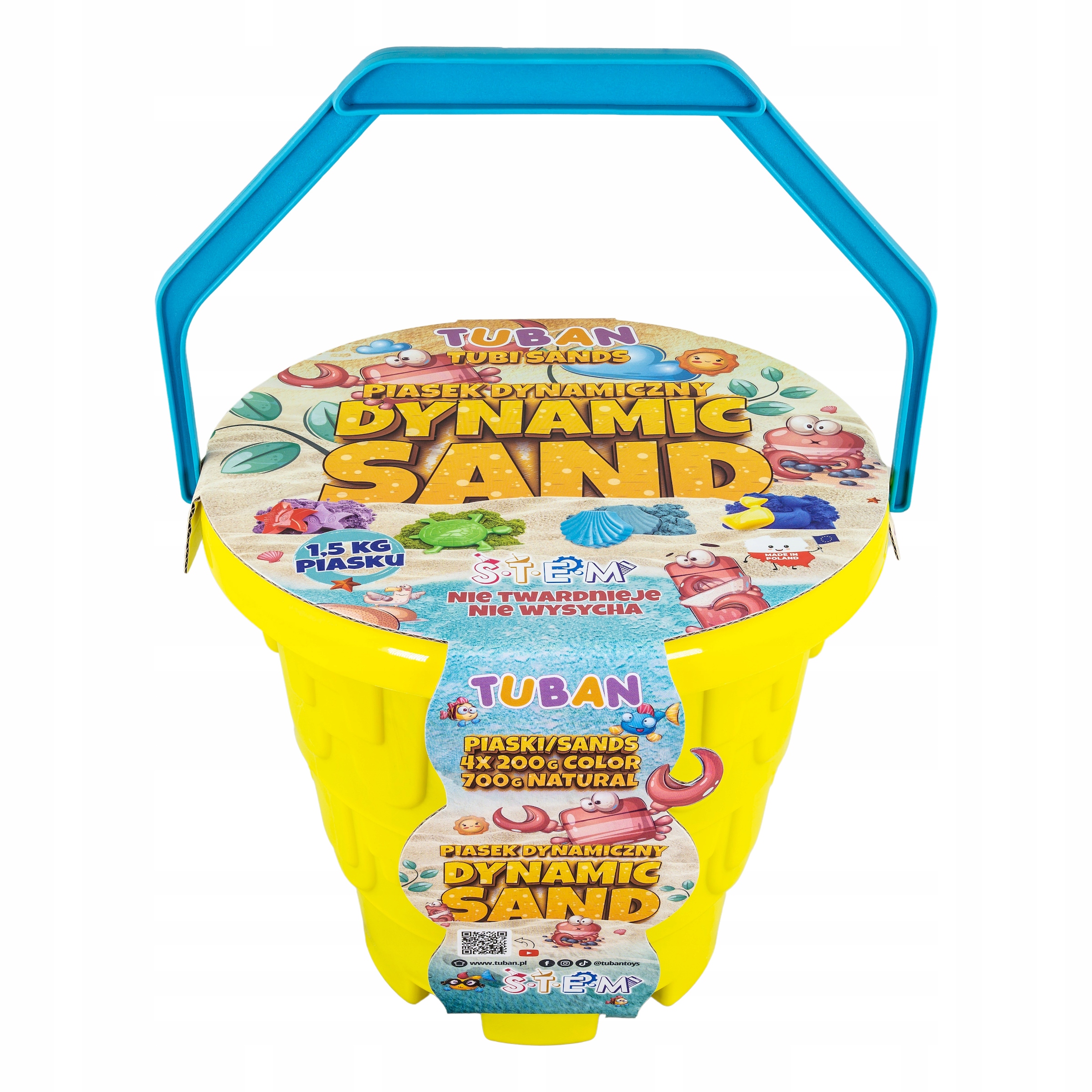 

Piasek Dynamiczny Kinetyczny Zestaw Z Wiaderkiem