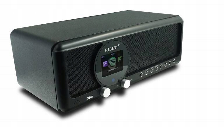 Radio internetowe Ferguson Regent i351s czarne Zasilanie sieciowe