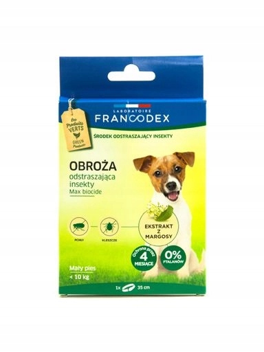 4x Francodex obojek pro malé psy do 10 kg