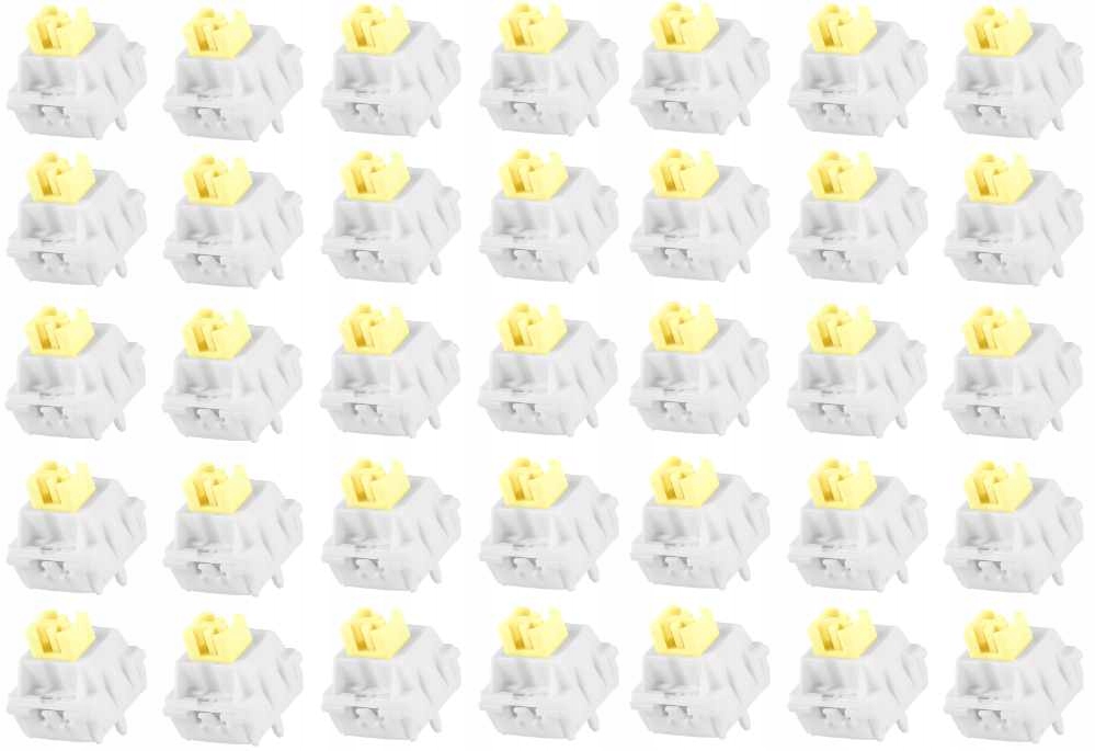 Durock Ginger Milk Switch 35ks Přepínač pro mechanickou klávesnici Line