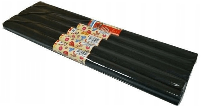 bibuła 10szt.  CZARNA 200x50cm — 3
