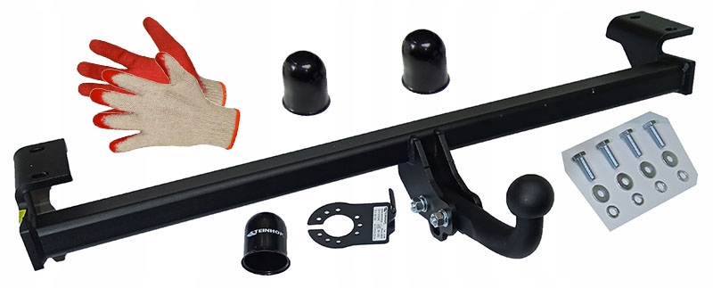 2000kg/80kg HAK HOLOWNICZY+KAPTURKI do TOYOTA RAV4 II 2 2000-2005 DWÓJKA