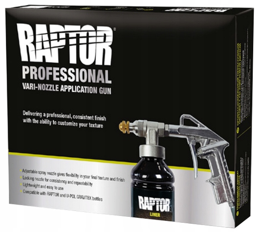 U-POL Pistolet z Regulacją RAPTOR VARI-NOZZLE