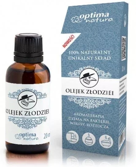 

Olejek Złodziei Przeziębienie Roztocza Wirusy 20ml