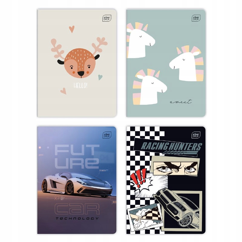 ZESZYT A5 - 32 KARTKI W 3 LINIE